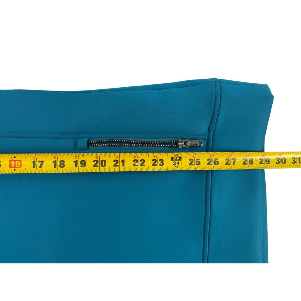 Spyder‎ Monde Zip T Neck Pullover Womens M Teal Athletic Activewear - Picture 8 of 8
